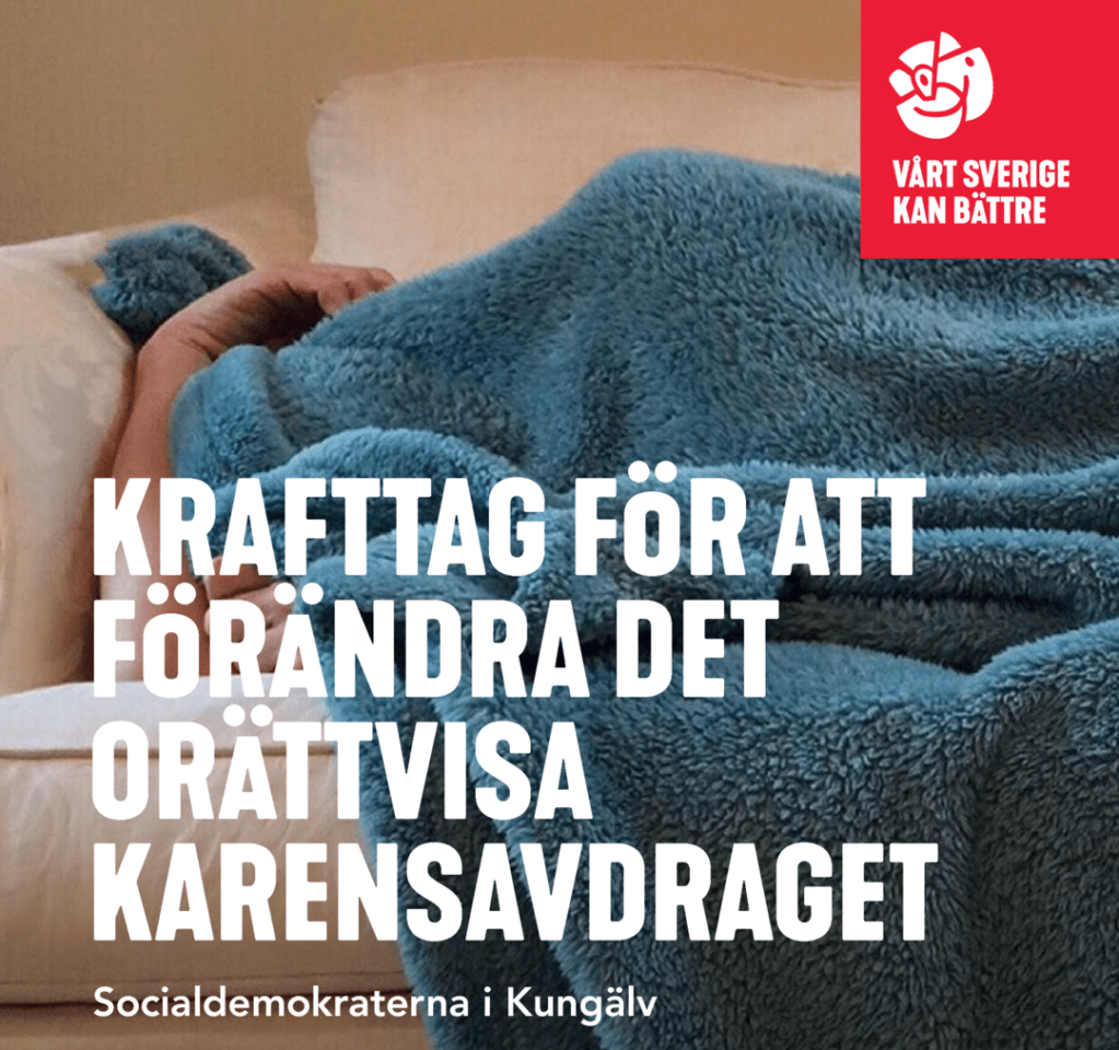 Du visar för närvarande Krafttag för att förändra det orättvisa karensavdraget