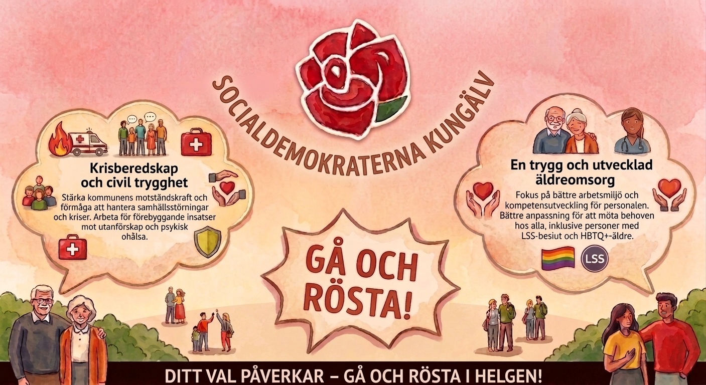Du visar för närvarande Gå och rösta,  din röst är en handling för förändring